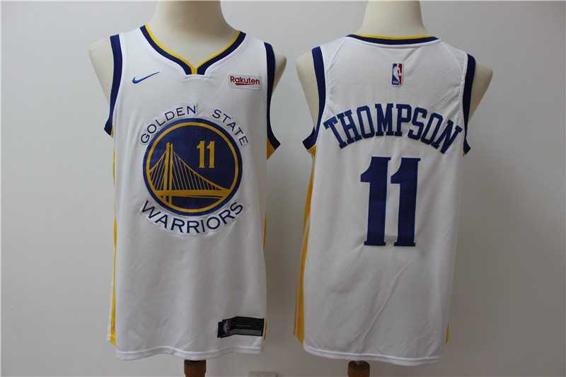 Warriors 11 Klay Thompson White Nike Swingman Jersey,We sell and wholesale Warriors 11 Klay Thompson White Nike Swingman Jersey on line form chian!